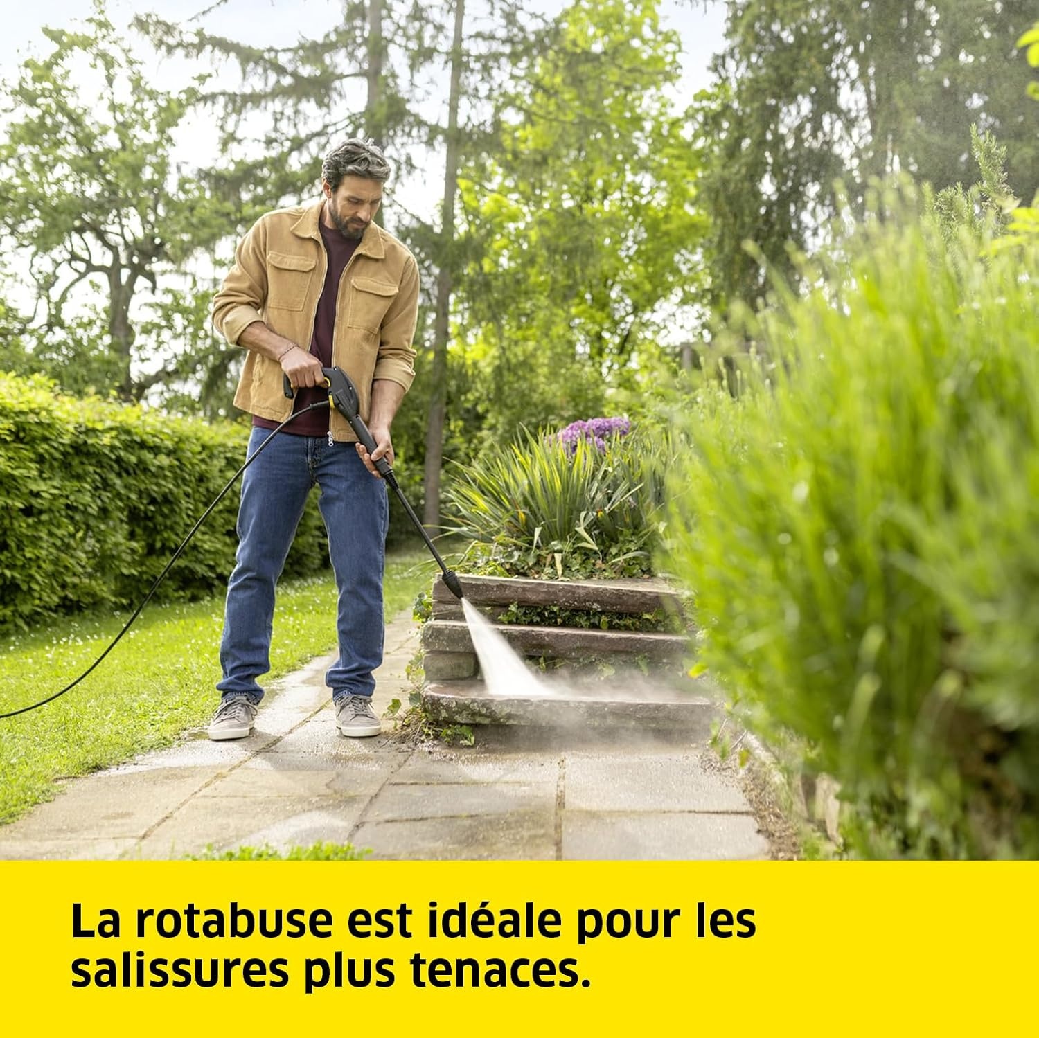 Nettoyeur haute pression 130 bar avec kit Home - Jusqu'à -35%