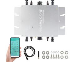 Micro-onduleur Solaire 1600W WiFi - Jusqu'à 43% de remise
