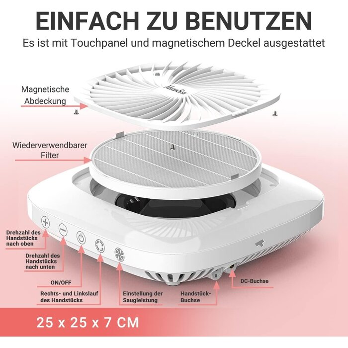 Kit Manucure Pro : Aspirateur et Ponceuse 30 000 tr/min - Jusqu'à -34%