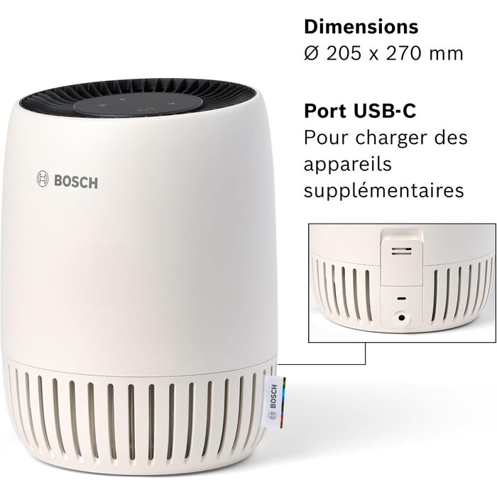 Purificateur d'air HEPA 23m² - Silencieux - Jusqu'à -34%