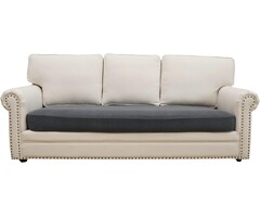 Housse extensible pour canapé 3 places - Gris foncé - Jusqu'à -33%
