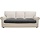 Housse extensible pour canapé 3 places - Gris foncé - Jusqu'à -33%