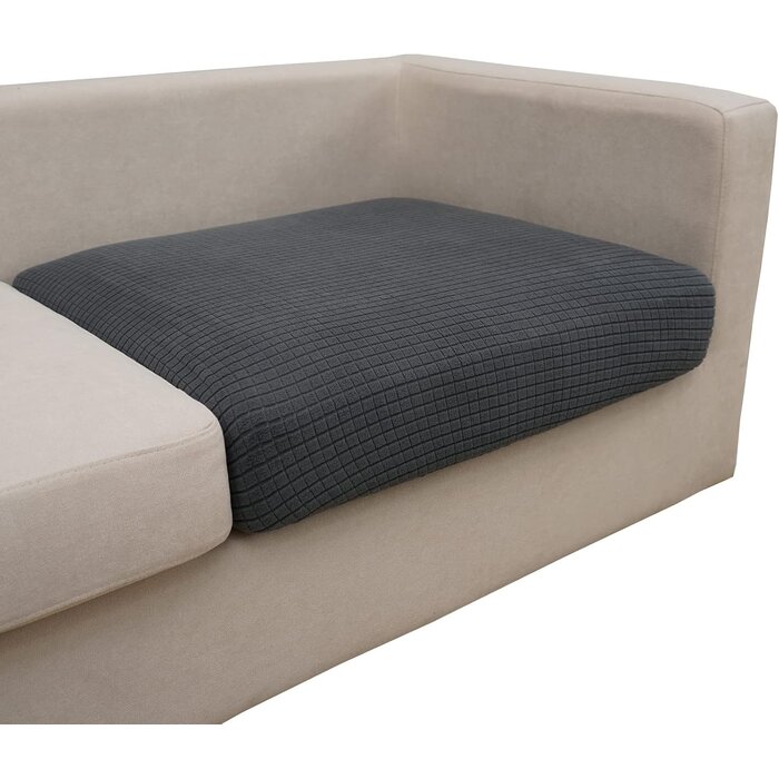 Housse extensible pour canapé 3 places - Gris foncé - Jusqu'à -33%