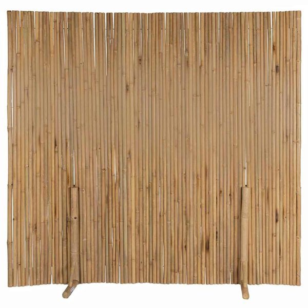 Vidaxl Paravent en bambou 180 x 170 cm - Marron - Jusqu'à 38% de remise