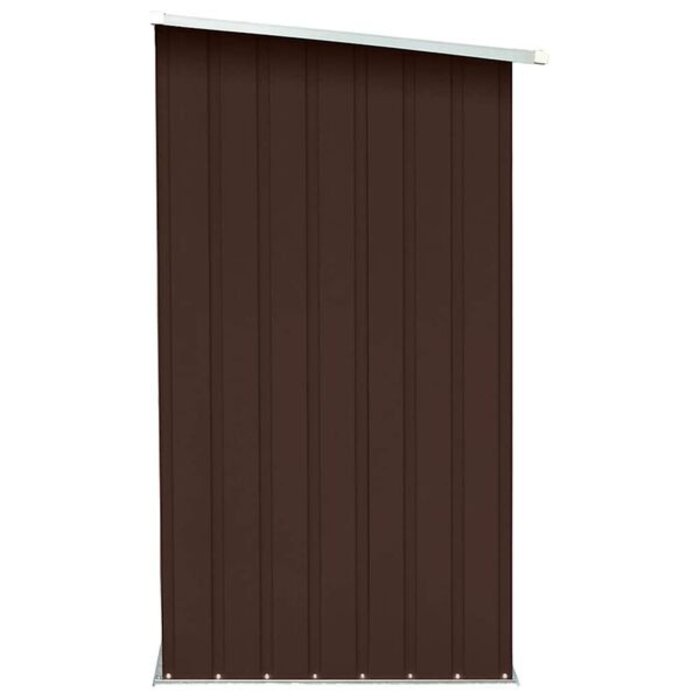 Vidaxl Abri bois de chauffage 163x83x154 cm acier galvanisé - Jusqu'à -34%