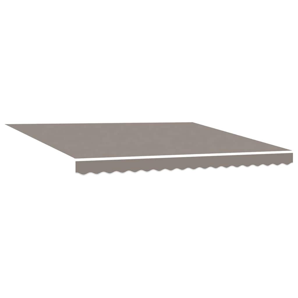 Toile de rechange pour store banne 400x350cm Gris clair - Jusqu'à 6% de remise