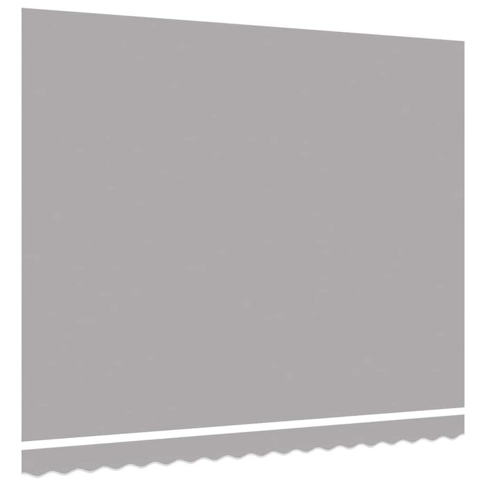 Toile de rechange pour store banne 400x350cm Gris clair - Jusqu'à 6% de remise