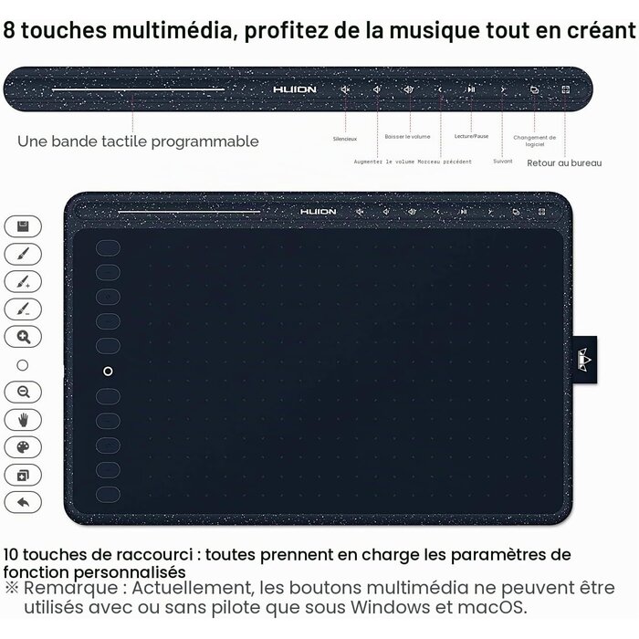 Tablette graphique - Jusqu'à -29% sur votre outil créatif nomade