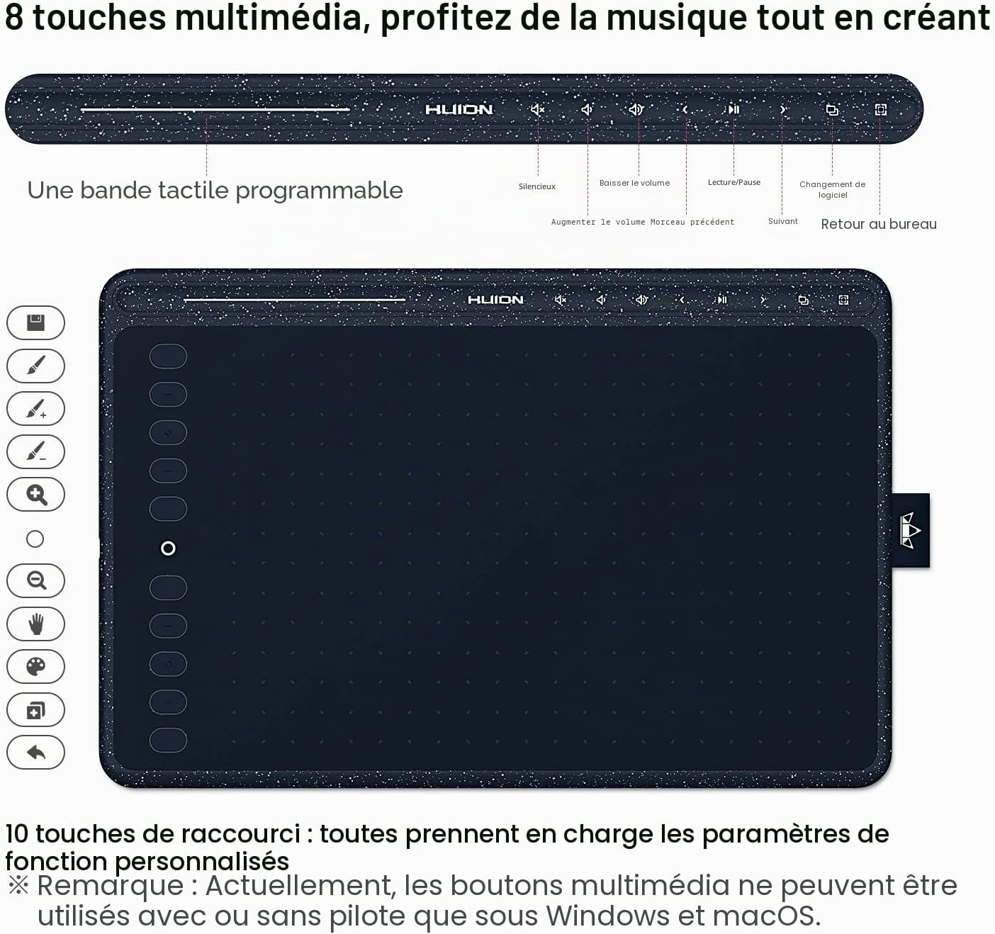 Tablette graphique - Jusqu'à -29% sur votre outil créatif nomade