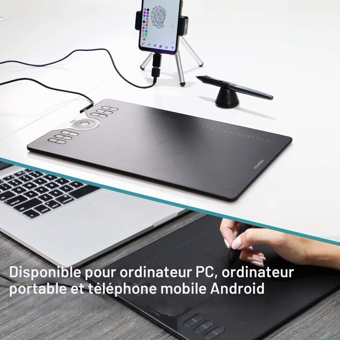 Tablette Graphique Pro 10x6 pouces - Jusqu'à -29% sur votre achat