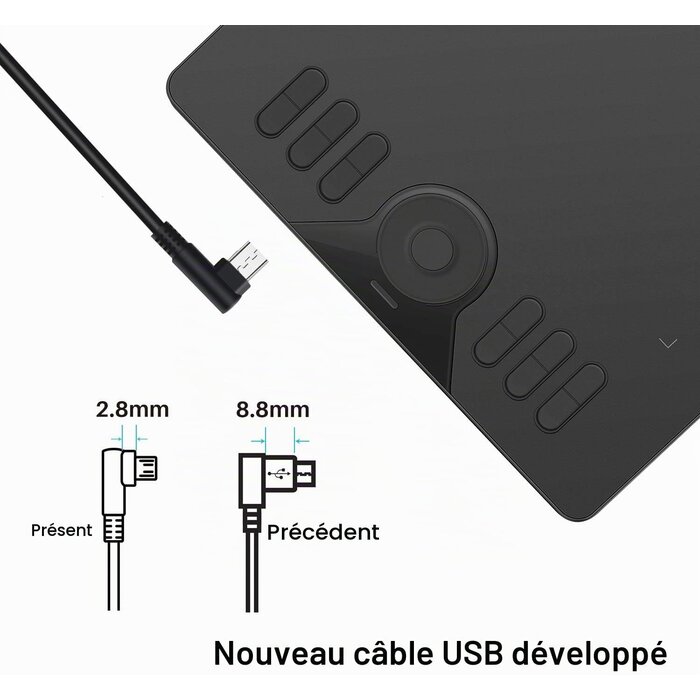 Tablette Graphique Pro 10x6 pouces - Jusqu'à -29% sur votre achat