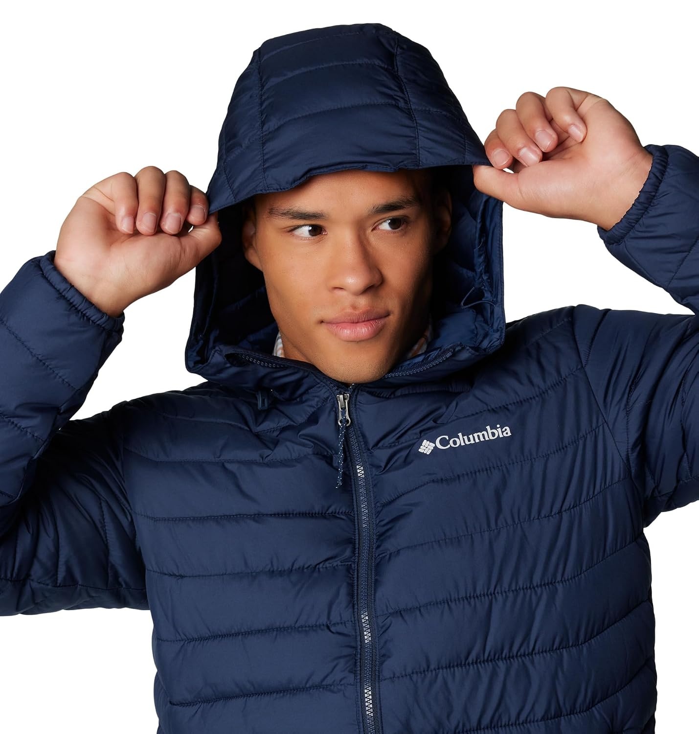 Veste à capuche homme bleu marine - Jusqu'à 34 % de réduction