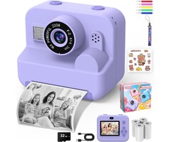 Appareil photo instantané enfant - Violet - 52% de remise