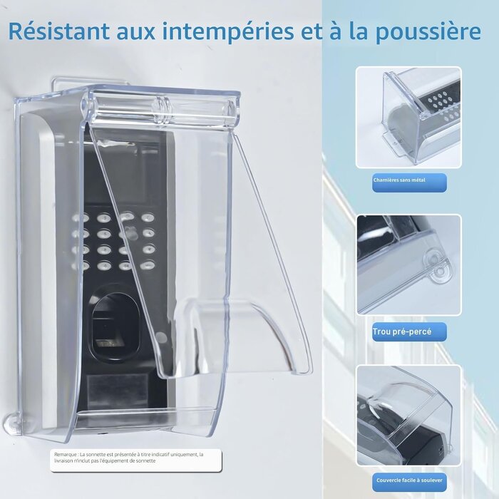 Housse de protection universelle pour sonnette - Jusqu'à 32% de remise