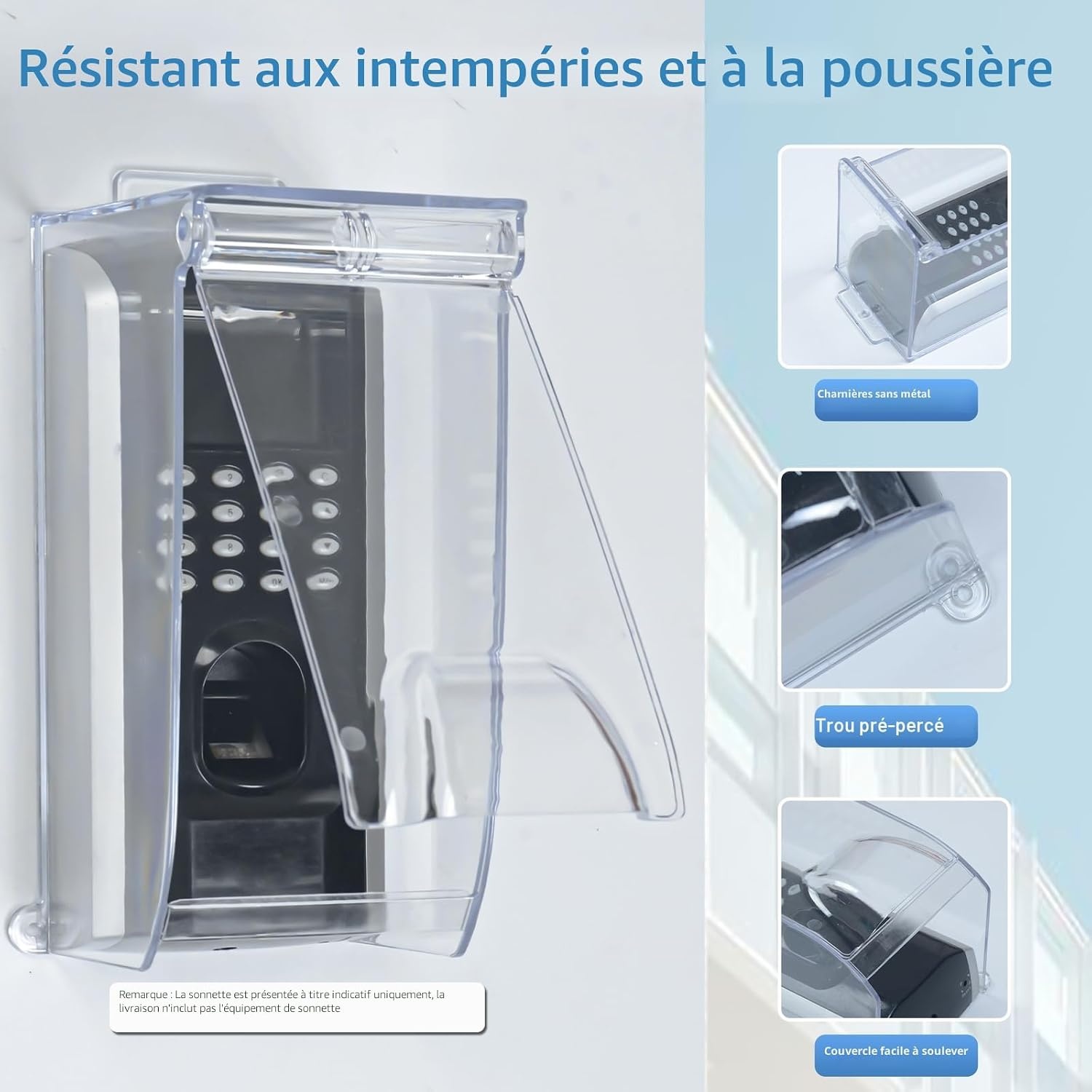 Housse de protection universelle pour sonnette - Jusqu'à 32% de remise