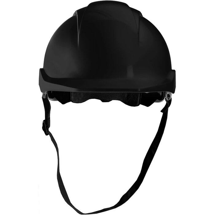 Casque de sécurité noir réglable EN 397 - Jusqu'à 26% de réduction