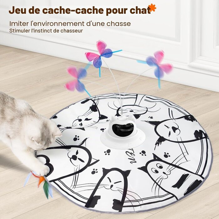 Lot de 4 accessoires de rechange pour jouet chat - Jusqu'à -30%