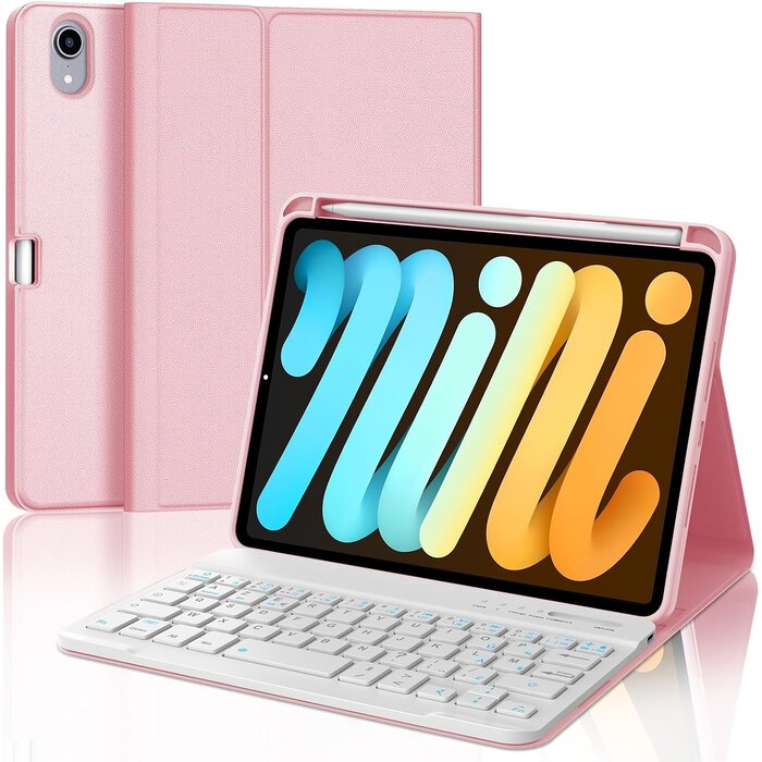 Étui clavier pour iPad Mini 7 (2024) - AZERTY - Jusqu'à 31% de réduction