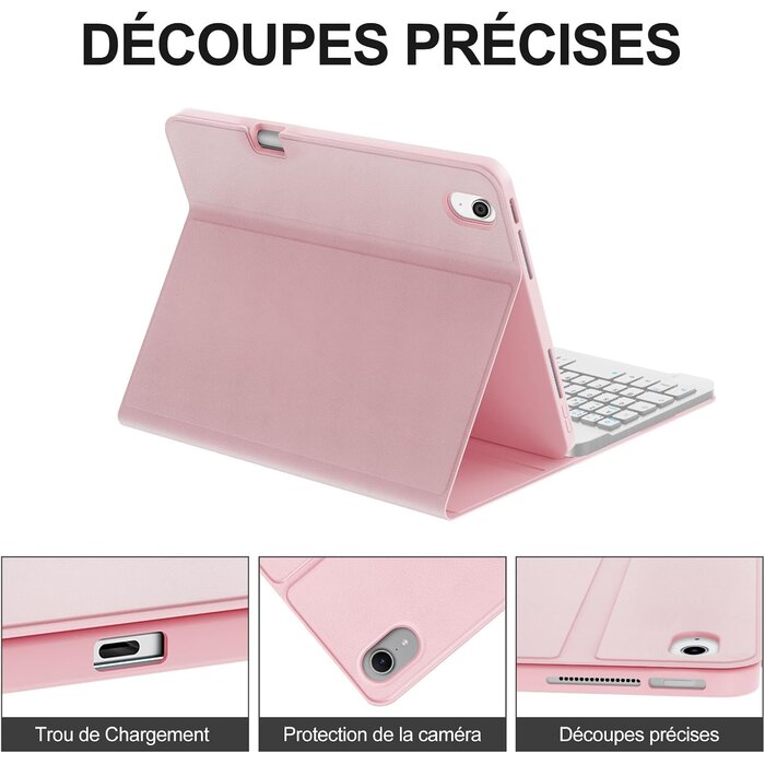 Étui clavier pour iPad Mini 7 (2024) - AZERTY - Jusqu'à 31% de réduction