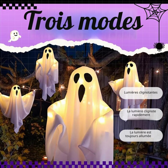 Guirlande Lumineuse Halloween Orange - Jusqu'à -29%