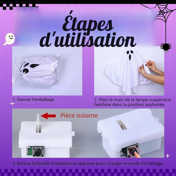 Guirlande Lumineuse Halloween Orange - Jusqu'à -29%
