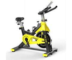 Viking Choice Vélo de spinning ergonomique jaune - Jusqu'à -47% sur notre outlet