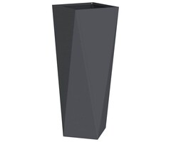 Vidaxl Jardinière en acier anthracite 30x30x75cm - Jusqu'à -40% sur l'outlet