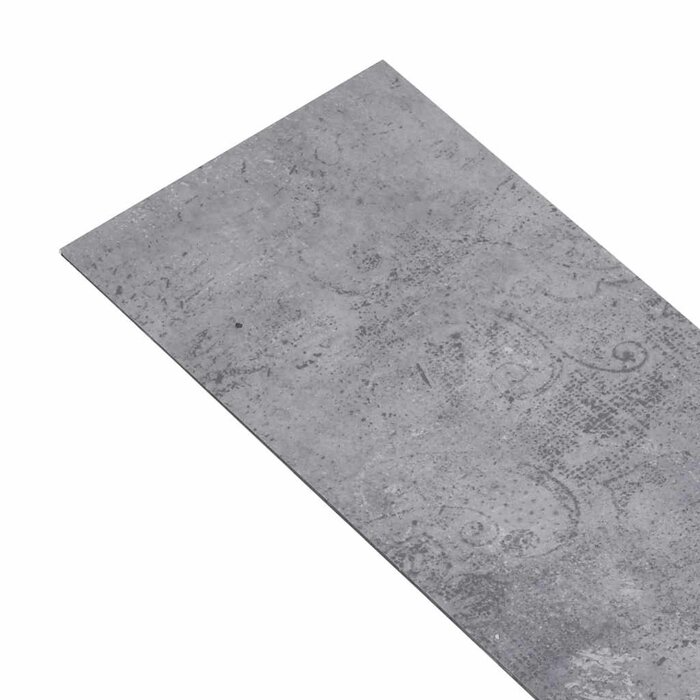 Lames de sol PVC Gris Ciment 5,26 m² - Jusqu'à 33% de remise