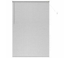 Vidaxl Store vénitien aluminium argenté 220x140 cm - Jusqu'à -33%