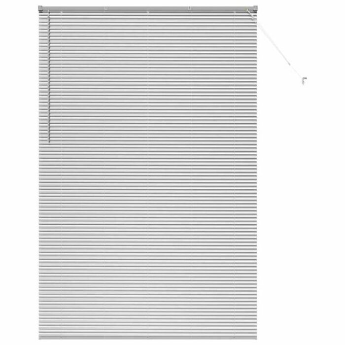 Vidaxl Store vénitien aluminium argenté 220x140 cm - Jusqu'à -33%