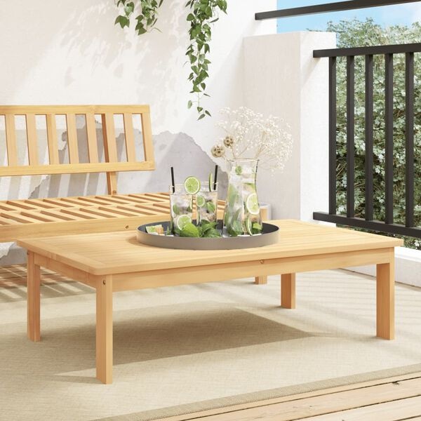 Vidaxl Table de jardin basse en acacia massif - Jusqu'à 34% de remise