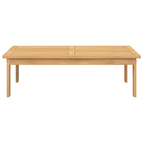 Vidaxl Table de jardin basse en acacia massif - Jusqu'à 34% de remise