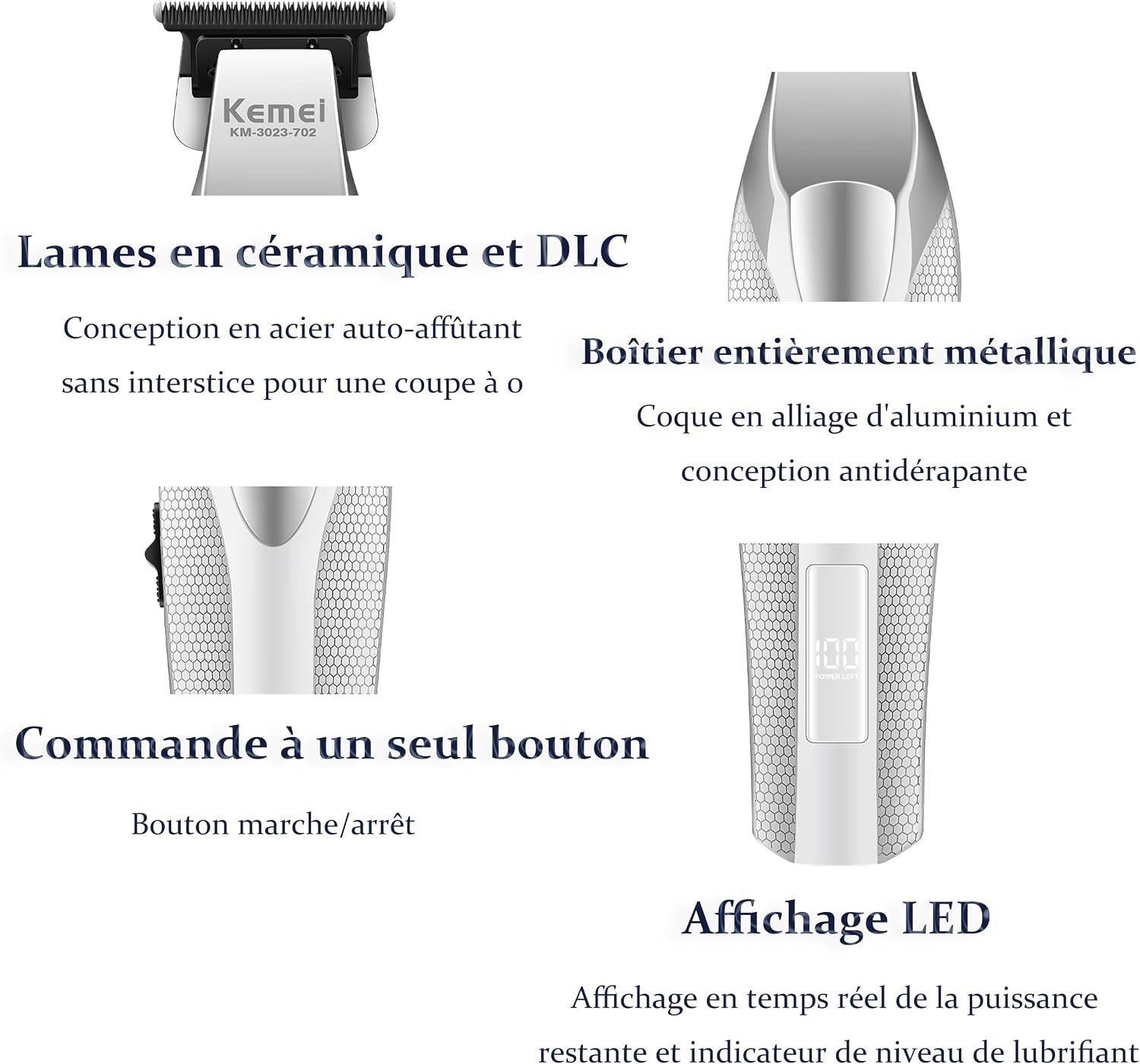 Tondeuse professionnelle métal : performance et précision jusqu'à -33%