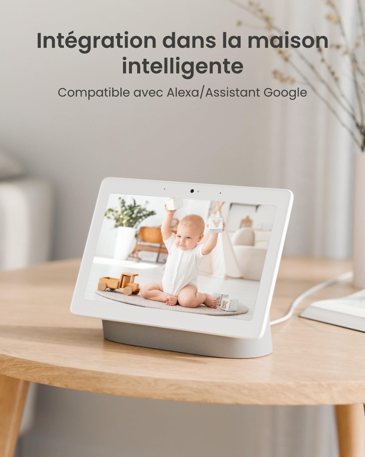 Caméra de surveillance intérieure 3K 5MP PTZ - Jusqu'à 34% de réduction