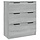 Buffet bas 3 tiroirs chêne sonoma gris - Jusqu'à -35% en outlet