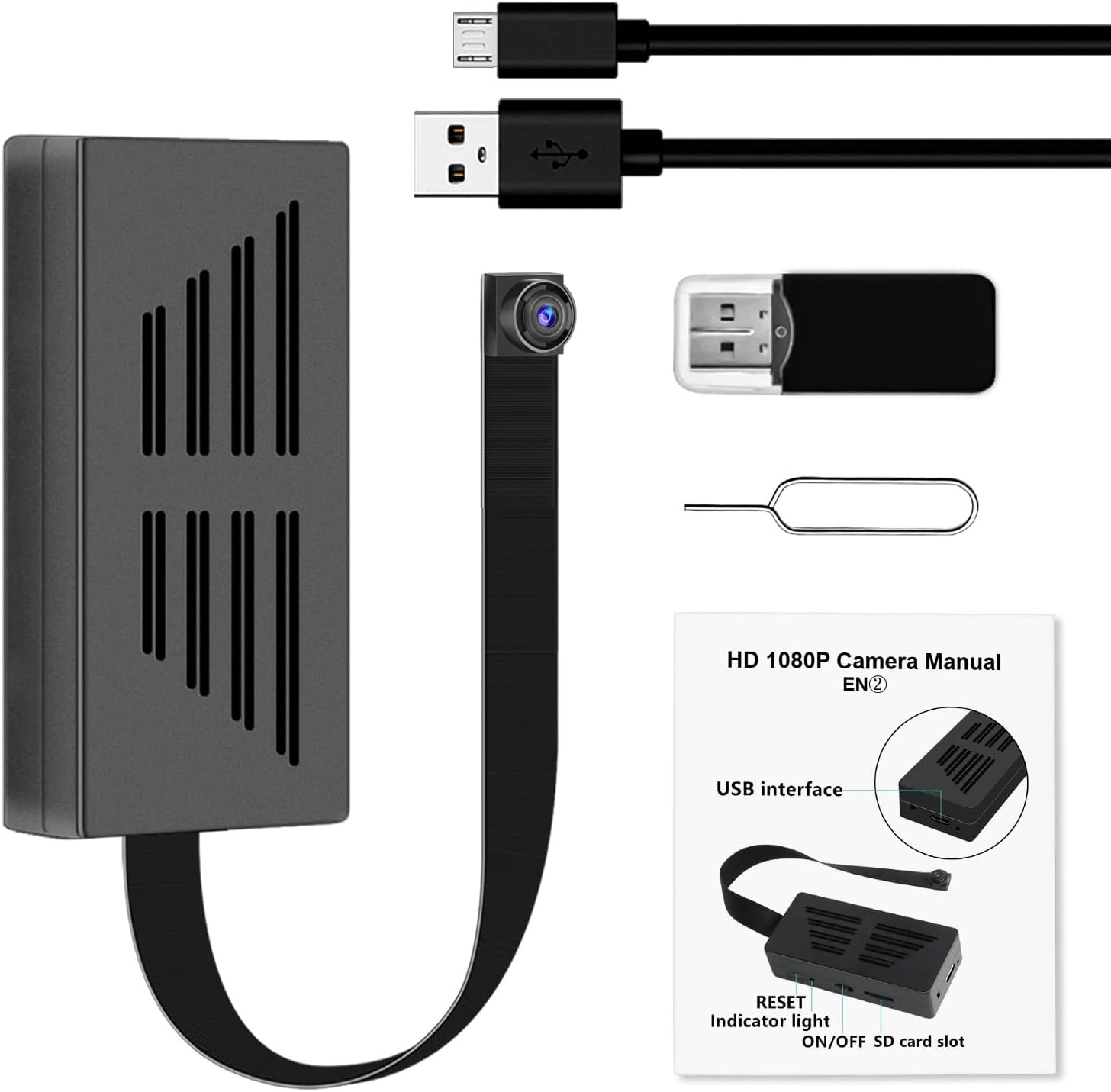 Mini caméra espion 1080p : jusqu'à 33% de remise sur votre surveillance