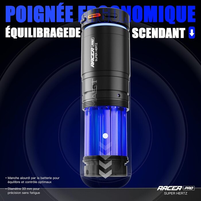 Stylo machine à tatouer sans fil - Course 4,2mm - Jusqu'à 35% de remise
