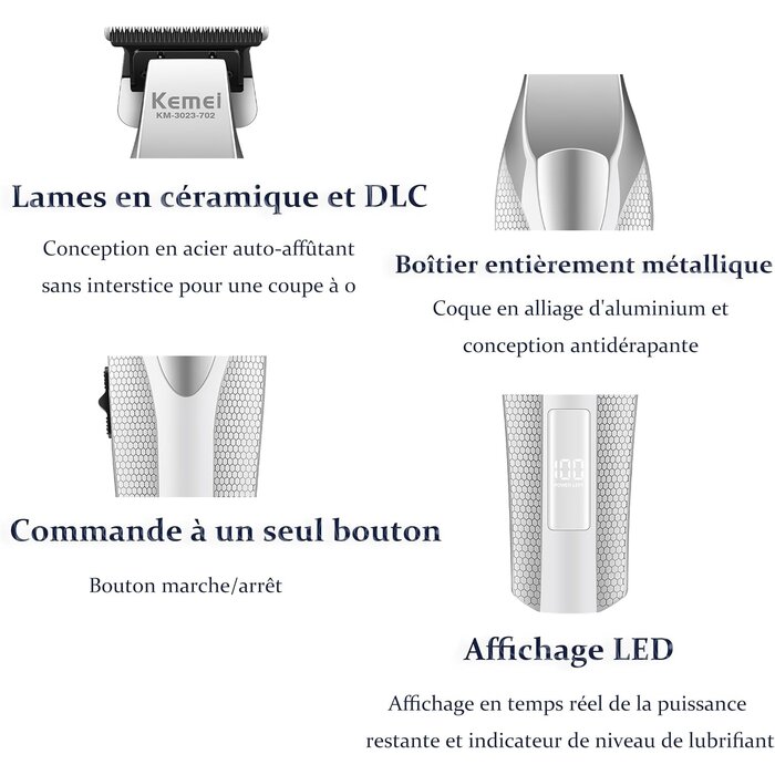Tondeuse Pro Métal 9000 tr/min - Lames DLC - Jusqu'à 33% de remise