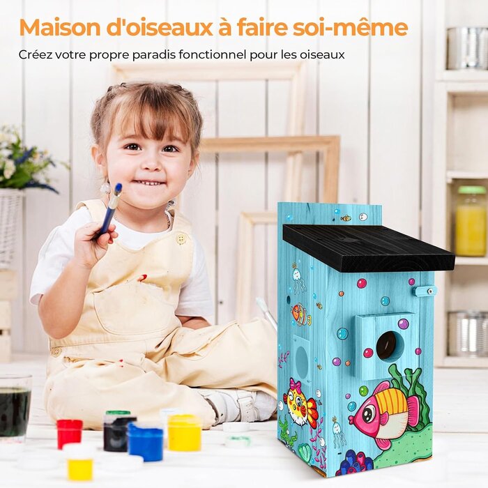 Nichoir connecté avec caméra 4MP - Jusqu'à 34 % de remise