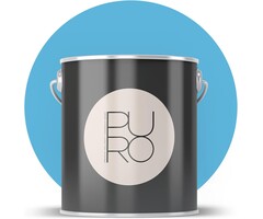 Peinture Murale Mate Bleue 2,5L - Haute Opacité - Jusqu'à -40%