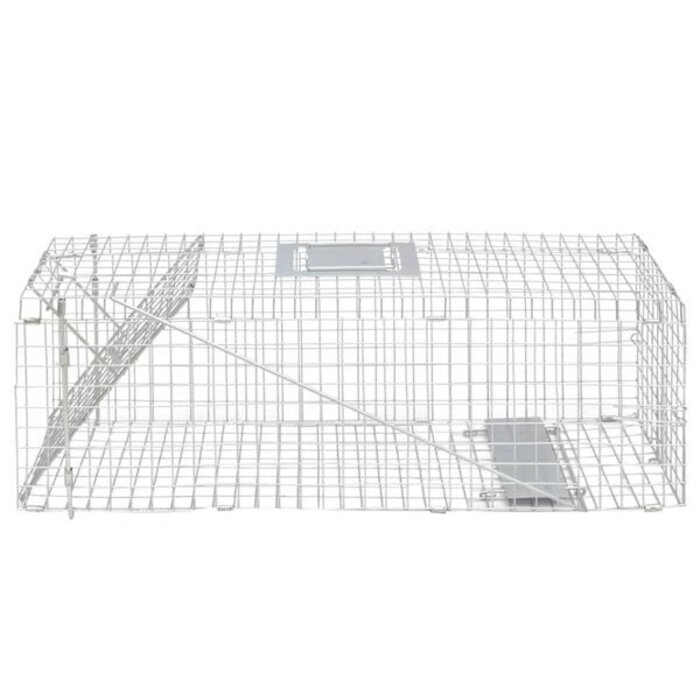 Vidaxl Cage de capture pour animaux 80 cm en acier galvanisé - Jusqu'à -38%