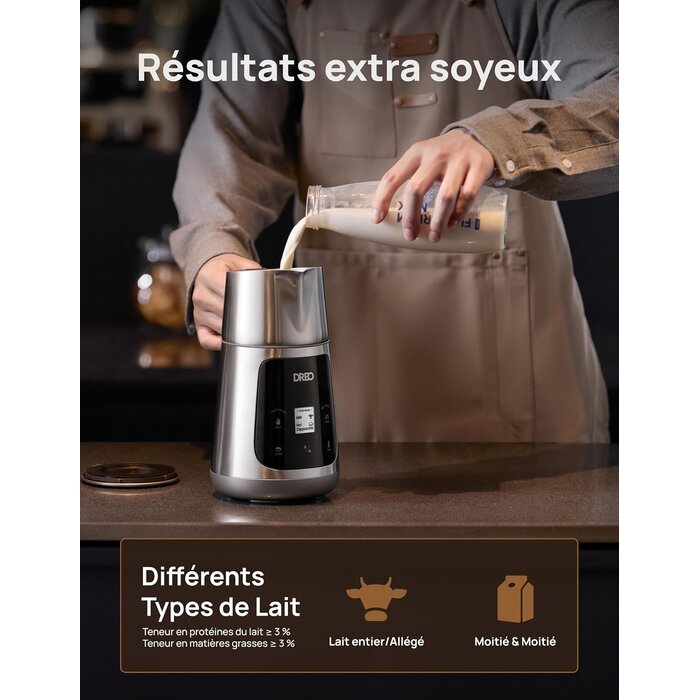 Mousseur à lait électrique 800ml - Jusqu'à -35% sur votre sélection