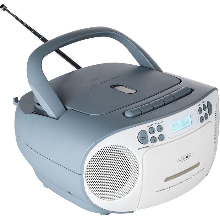 Radio CD Portable Rétro & Numérique - Jusqu'à 34% de remise