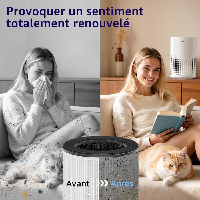 Purificateur d'air HEPA H13 - Silencieux - Jusqu'à -33% sur l'Outlet