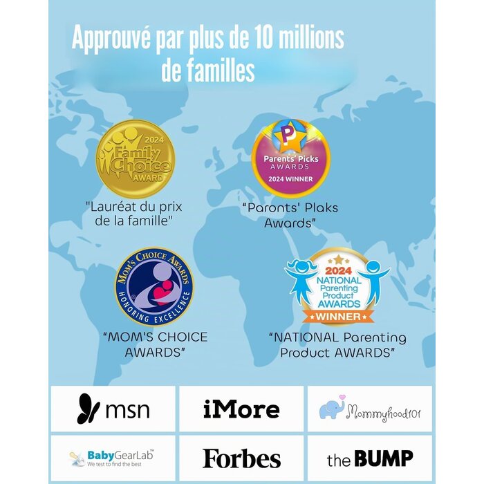 Babyphone Vidéo 6" avec vision nocturne - Jusqu'à 34% de réduction