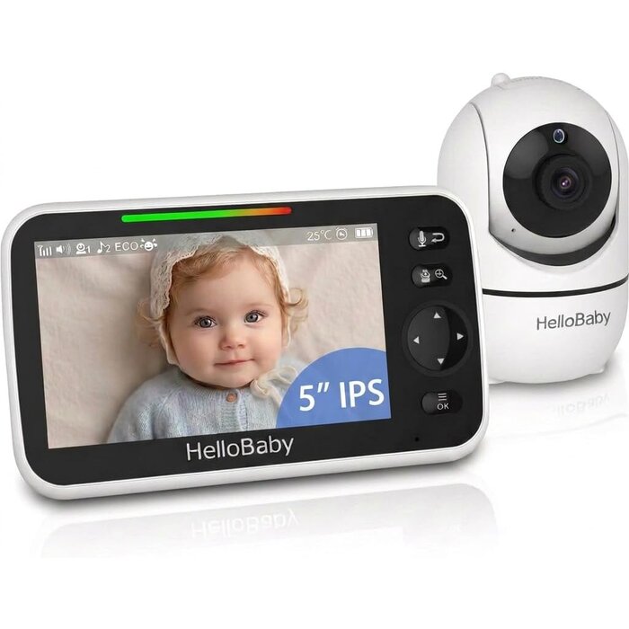 Babyphone Vidéo 6" avec vision nocturne - Jusqu'à 34% de réduction