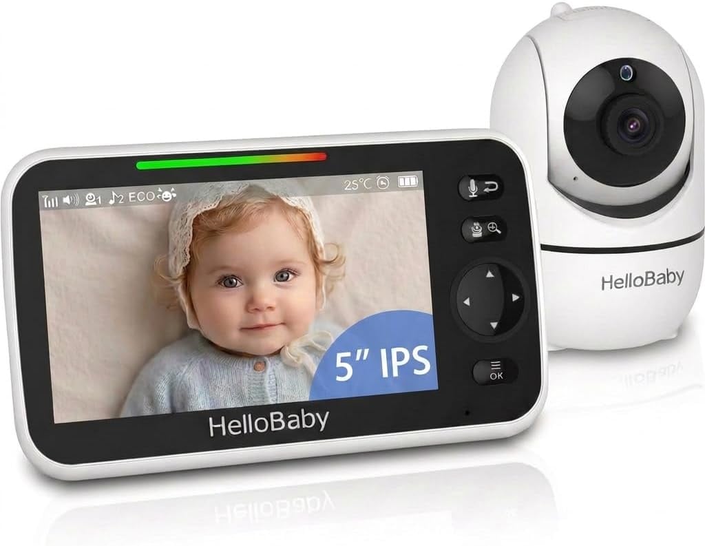 Babyphone Vidéo 6" avec vision nocturne - Jusqu'à 34% de réduction