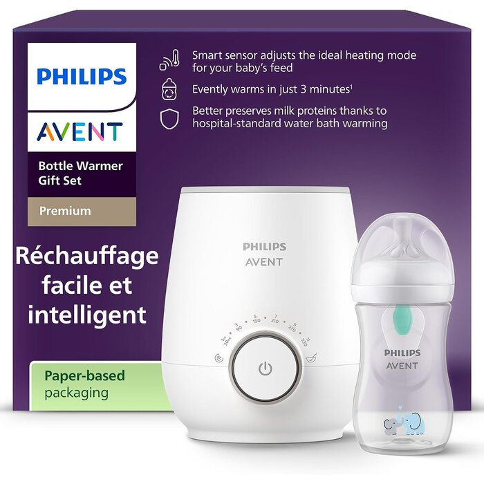 Chauffe-biberon rapide intelligent - Jusqu'à -34% sur votre équipement bébé