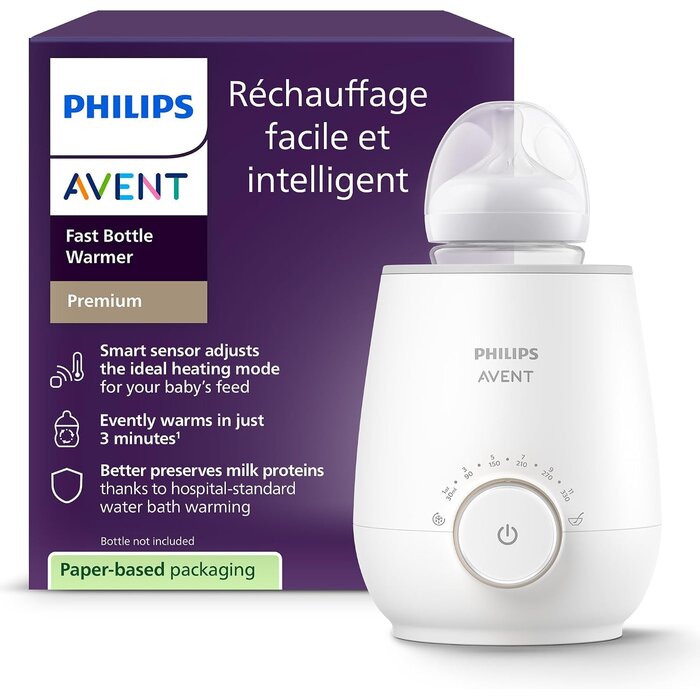 Chauffe-biberon intelligent - Jusqu'à -34% sur votre équipement bébé