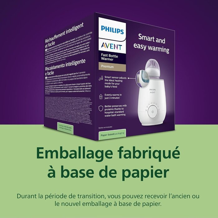 Chauffe-biberon intelligent - Jusqu'à -34% sur votre équipement bébé